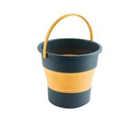 Eighosee Bucket, Plastic Bucket Telescopic Portable Foot Bucket, Foldable Portable Car Wash Bucket Easy to Use A