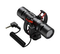 Eighosee Camera Microphone Recording Microphone Shockproof Recording Microphone with Windshield for Camera Phone Computer Video Vlog Interview Microphone