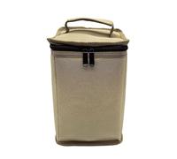 Eighosee Camping Gas Tanks Storage Bag Protective Case Camp Light Carrying Bag Anti-Collision for Outdoor Cooking Khaki Small