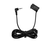 Eighosee Car Audio Clip Microphone 3.5mm Jack Plug Wired External Mini Mic Overhead Console for Car Multimedia Curved Plug