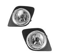 Eighosee Car Bumper Fog Light Kit Clear Lens for PAIR 2009-2012 81210-06070 81220-06070