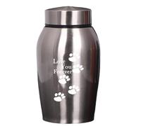 Eighosee Cat and Dog Pet Urn Souvenir Best Companion Pet Funeral Supplies Urn Pet Supplies D
