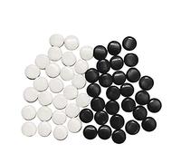 Eighosee Cord Locks Silicone Toggles for Drawstrings Elastic Cord Adjuster Non Slip Stopper Only sell buttons(200Pcs Mixed Packaging)