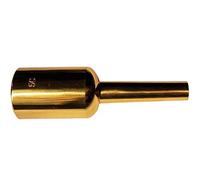 Eighosee Cornet Beginner Replacement Accessories 5C-Gold Colour Trumpet Mouthpiece Small Universal Musical Instrument Tone