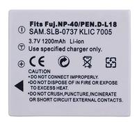 Eighosee D-LI8 DLI8 LI8 1200mAh Battery for Optio S S4i S5i S6 S7 SV X A10 A20 T10 T20 W10 W20 PM185