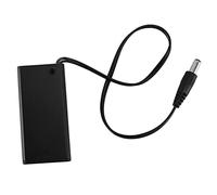 Eighosee DC 9V PP3 Battery Holder Box Case Wire Lead ON/OFF Switch Cover + 2.1mm Plug