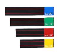 Eighosee Drum Cymbal Mute Accessories with 4 Packs in Four Sizes (14 Inches, 16 Inches, 18 Inches, 20 Inches)