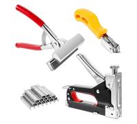 Eighosee Duty Canvas Stretcher Pliers Kit, Picture Frame Stapler Canvas Pliers Staple Remover Tool for Art Oil Painting