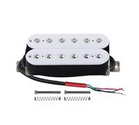 Eighosee Electric Guitar Humbucker Pickups Bridge Alnico V White