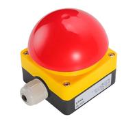 Eighosee Foot/Hand Switch IP65 EFAK Mushroom Head Emergency Stop Push Button Switch Self-Locking Self-Resetting Anti-Sho A