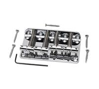 Eighosee Four-String Electric Bridge Pull String Board Electric Fixed Piano Bridge String Bridge 79.5MM Silver