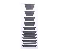 Eighosee Fretboard Markers Inlay Sticker Decals for Guitar & - Trapezoid