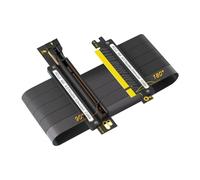 Eighosee Full Speed PCIE-E16X to 16X 4.0 Graphics Card Extension Cable PCI Express GPU Expansion Card Adapter Card Extender A Easy to Use