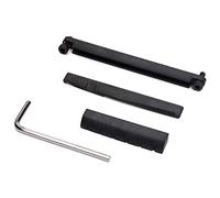 Eighosee Guitar Bridge Saddle and Nut Replacement Bone Nut Saddle with Truss Rod Wrench for Acoustic Folk Guitar Mandolin Ukulele