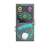 Eighosee Guitar Digital Reverb Effector Reverb Effect Pedal Device Built-in 9Digital Reverb Based True Bypass Guitars Accessories