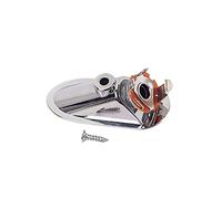 Eighosee Guitar Loaded Socket Plate with Screws Boat Style Output Jacks for Electric Guitar