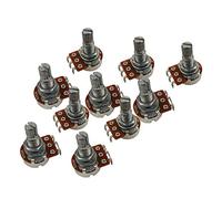 Eighosee Guitar Small Size Pots B250K Potentiometers For Guitar Parts (Pack Of 10)
