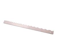Eighosee Guitar Stainless Steel Neck Notched Straight Edge Tool for Checking the Guitar Fret Board and of Guitar Fretboard