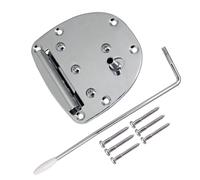Eighosee Guitar Vibrato Guitar Bridge NEW Stainless Steel Jazz Tremolo Tailpiece