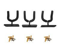 Eighosee High strength wall hanging guitar hanger 3 pieces Set with mounting screw