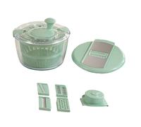 Eighosee High Temperature Vegetable Dehydrator Multi-Function Grater Fruit and Vegetable Drain Basket Kitchen Sink Light Green