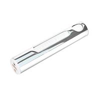 Eighosee - Hot Electric Mini USB Cigar Lighter Rechargeable Flameless Windproof Lighter Silver