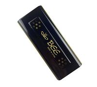 Eighosee Hot metal 16 hole harmonica instrument gaita mouth harmonica diatonic harmonica-Black