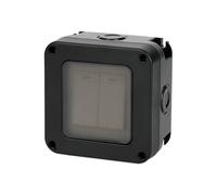 Eighosee IP66 Waterproof Switch Park Swimming Pool Anti-Rain Splash Industrial Power Wall Switch Outdoor Waterproof Switch B