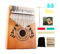 Eighosee Kalimba 17 Thumb Piano with Tune Hammer Wood Hand Finger Piano Mbira Gifts for Kids Adult Beginners