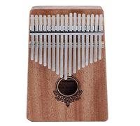 Eighosee Kalimba Thumb Piano,17 Portable Mahogany Wood African Music Finger Piano with Tuning Hammer for Music Lover