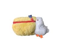 Eighosee Kawaii Pelican Plush Coin Purse Bag Stuffed Animal Pencil Bag Cute Cartoon Makeup Storage Bag for Kid Birthday Gifts B