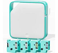 Eighosee Label Makers, Bluetooth Label Maker D1600,Label Maker with 4 Colors Tape, for Home Office School,Rechargeable Printer A