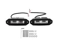 Eighosee Led Light Bar,40W Flush Mount Led Pods, 2Pcs Off Road Backup Driving Lights Fog Lamp for Bumper Atv Utv Suv Boat