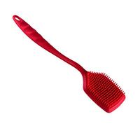 Eighosee Long Handle Silicone Dishwashing Brush(Red)