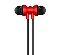 Eighosee Magnetic Absorption M6 Sports Bluetooth Headset Wireless Stereo In-Ear Heavy Metal Headset Red