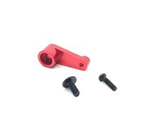 Eighosee Metal 144001-1263 25T Servo Arm Horn Upgrade Parts for 144001 1/14 RC Car Upgrade Spare Parts,Red