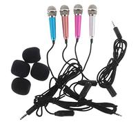 Eighosee Mini Portable Vocal/Instrument Microphone for Mobile Phone Laptop Notebook Android (4 in 1)