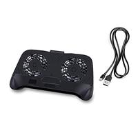 Eighosee Mobile Phone Cooler Fan General Game Cooling Heat Sink Radiator Adapter Cooling Sticker Double Fan for Phone