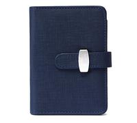 Eighosee Modern Design A7 Personal Organiser Planner PU Leather Cover Diary Notebook School Office Stationery（Blue）