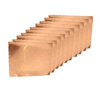 Eighosee Multi Purpose 22.5x30cm -Adhesive Guitar Copper Shielding Foil Tape 10 /pack