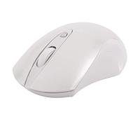 Eighosee Mute Wireless Mouse 2.4G Ergonomic Mouse 1600DPI Noiseless Button Optical Mouse PC Laptop Mouse with USB Receiver(White)
