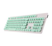 Eighosee N520 Keyboard and Mouse Set, 2.4G Wireless Keyboard and Mouse, 104-Key Punk Retro Mechanical Feel Keyboard and Mouse