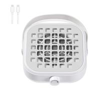 Eighosee Nail Powder Collector Mini C Type Dust Collector Fan Powerful Vacuum Cleaner Manicure Pedicure Tool