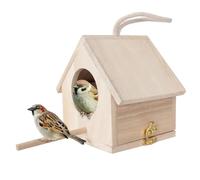 Eighosee Nesting Box for Tits, Nesting Box Kit, Bird House, Weatherproof for Hanging, Nesting Boxes for Birds Bird House