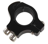 Eighosee New Bike Bicycle Cycling Metal Water Bottle Cage Holder Clamp Clip Handlebar Bracket Handlebar Mount Connector With Screw Black