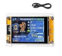 Eighosee NMMiner NerdMiner+Case, 945KH/S Hashrate, 2.8 Inch Smart Display, Bitcoin Crypto Solo Lottery Miner Upgraded Version