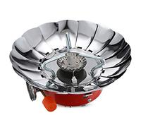 Eighosee Outdoor Camping Windproof Lotus Stove Camping Barbecue Long Gas Tank Card Gas Stove