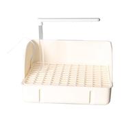 Eighosee Parrot Bathtub Adjustable Water Pressure Bird Bath for African Grey Cockatoo Parakeets