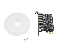 Eighosee PCI-E to USB 3.0 7-Port Expansion Card, PCI Express USB 3.2 Add in Card, Internal USB3 Hub Converter for Desktop PC