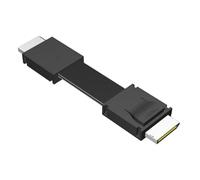 Eighosee PCIe 4.0 Male to Male Transfer Cable for External GPU Dock Graphics Card PC Server for Oculink Adapter Cable 25cm